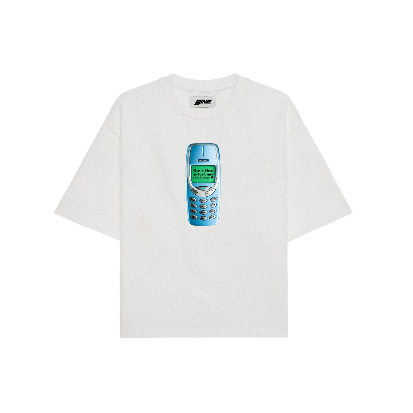 Babyblue Phone Tee